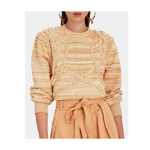 Ronny Kobo Collection Sweaters Ronny Kobo Yeva Marled Cable